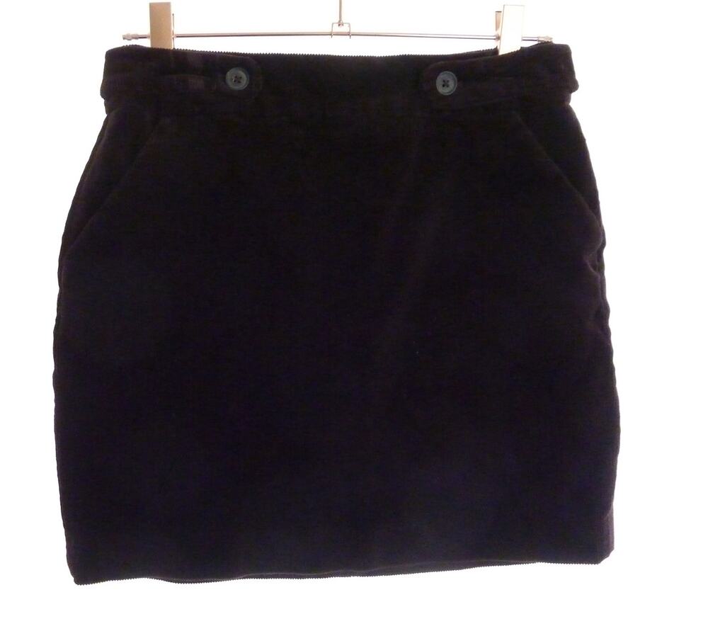 Banana Republic Brown Corduroy Short Skirt Size 0 Finewale Casual Pockets